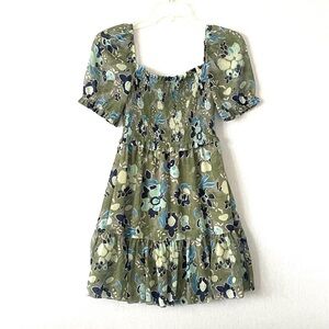 Aritzia Wilfred Laken Shortsleeve Mini Dress